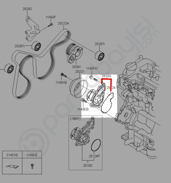 Devirdaim Kia Rio-Ceed Orjinal | 2510004020