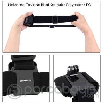 Puluz Hero Gopro  2 3 3+ 4 5 - Kafa Bandı Head Strap