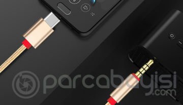 Ally Halat Usb Type-C Aux Muzik Kablo