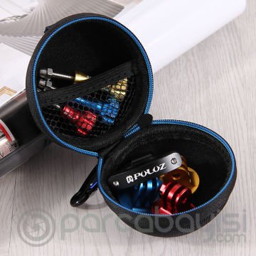 Puluz Portatif Boş Gopro Hero Ve Kulaklık Şarj Usb Taşıma Çantası