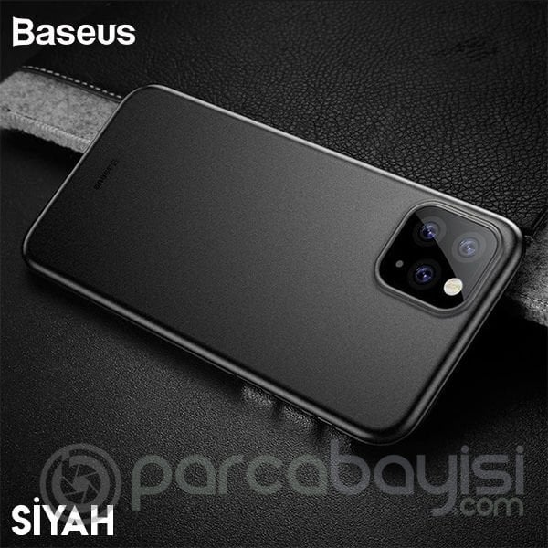 Baseus Wing Case İPhone 11 6.1 2019 Ultra İnce Lux Mat Şeffaf Kılıf