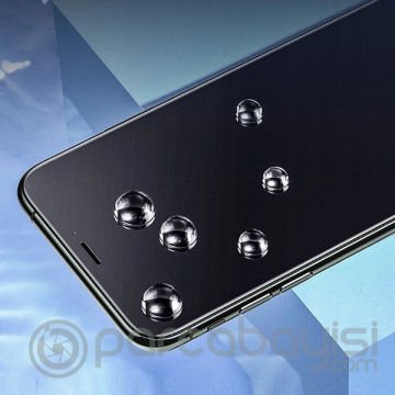Baseus 0.25mm İPhone 11 PRO Max-XS Max 3D Curved Full Anti Blue Ekran Koruyucu