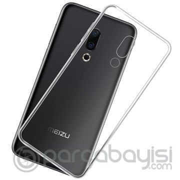Meizu 16 Plus Kamera Korumalı Ultra Koruma Silikon Kılıf