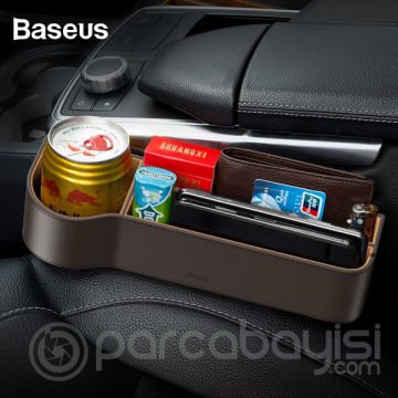 Baseus Elegant Car Storage Box Deri Koltuk Yanı Saklama Alanı