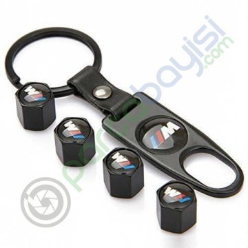 Bmw ///M Metal Anahtarlık Ve Sibop Kapak Seti 1.Kalite