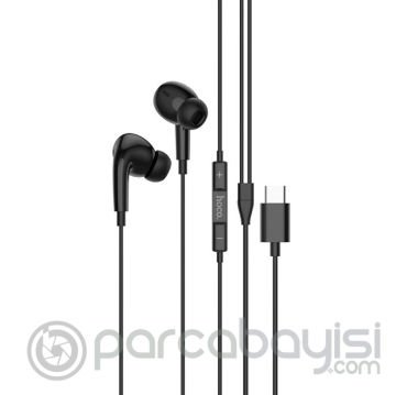 HOCO M101 Pro Crystal Type-C Kulakiçi Mikrofonlu Kablolu Kulaklık