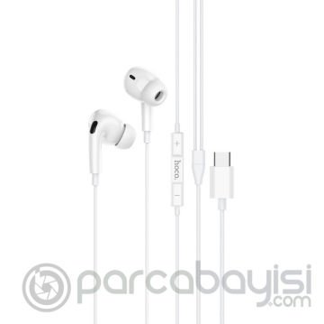 HOCO M101 Pro Crystal Type-C Kulakiçi Mikrofonlu Kablolu Kulaklık