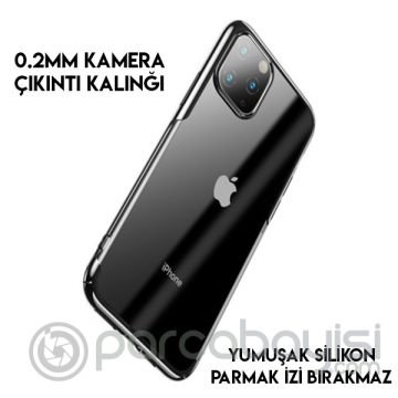 Baseus Shining Case İPhone 11 Pro 5.8（2019）Ultra ince Silikon Kılıf