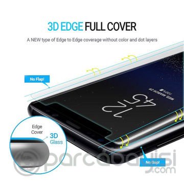 Huawei Mate 20 Pro  Full Liquid+UV Işık 3d Kırılmaz Cam Ekran Koruyucu