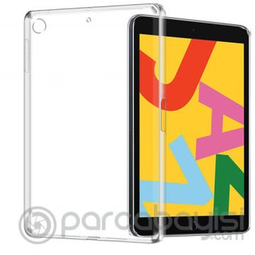 Ally İPad 7 Nesil 10.2 İnch 2019-Air 10.5 Şeffaf Tpu Soft Silikon Kılıf