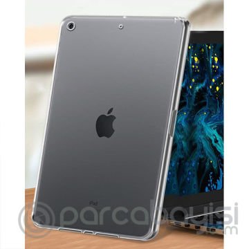Ally İPad 7 Nesil 10.2 İnch 2019-Air 10.5 Şeffaf Tpu Soft Silikon Kılıf