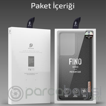 Dux Ducis Sm Galaxy S21 Ultra Kılıf  Fino Series Premium Arka Koruma Kılıf