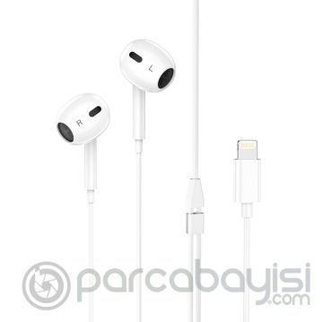 HOCO M1 Max iPhone Lightning Kulakiçi Mikrofonlu Kablolu Kulaklık