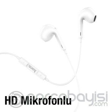 HOCO M1 Max iPhone Lightning Kulakiçi Mikrofonlu Kablolu Kulaklık