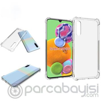 Ally Samsung Galaxy A90 5G Anti-Drop Darbe Emici Silikon Kılıf