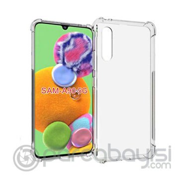 Ally Samsung Galaxy A90 5G Anti-Drop Darbe Emici Silikon Kılıf