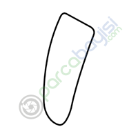 Kia Sportage Arka Kapı Sağ Çıkartma Şeridi Orjinal | 87549D9000