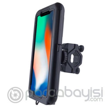 ALLY DC2 Universal Su Geçirmez Bisiklet Gidon Telefon Tutucu