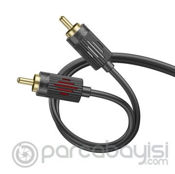HOCO UPA29 Çift Taraflı RCA to RCA Stereo Ses Sistemi Kablosu