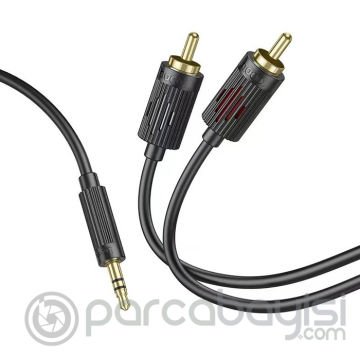 HOCO UPA28 3.5mm Jack to RCA Stereo Ses Sistemi Kablosu