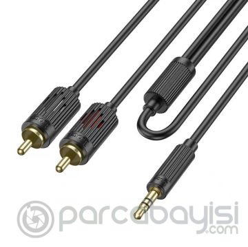 HOCO UPA28 3.5mm Jack to RCA Stereo Ses Sistemi Kablosu