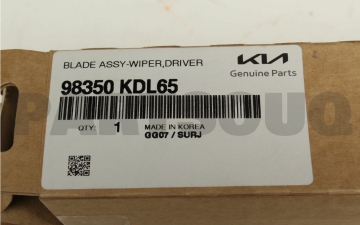 Kia Sportage Ceed Sol Ön Şoför Silecek Orjinal | 98350KDL65