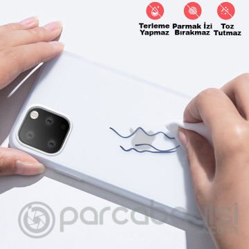Baseus Jelly Liquid Silica Gel iPhone 11 Pro Max 6.5 Kılıf Şeffaf Sıvı Silikon Kılıf