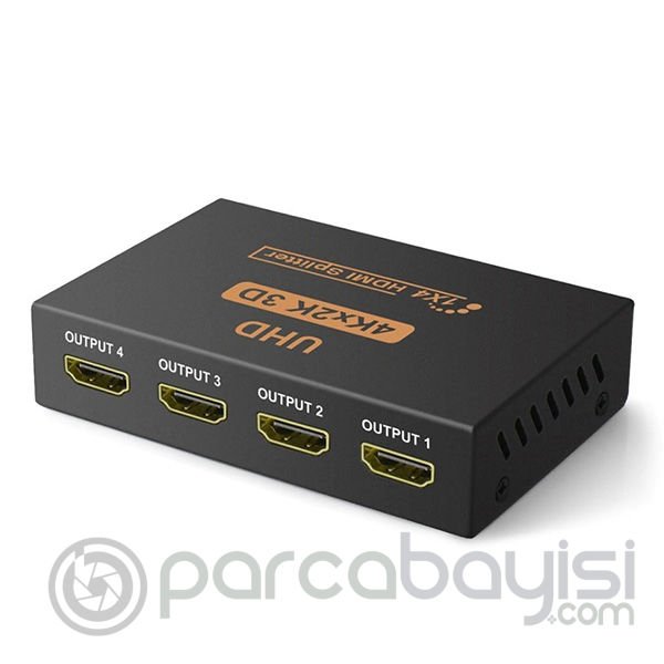 ALLY UHD 4 PORT Hdmi Çoklayıcı 2160 4K Çoğaltıcı Splitter