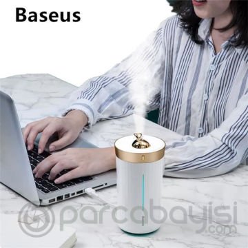 Baseus Whale Araç ve Ev Ultrasonik Hava Nemlendirici Gece Lambası