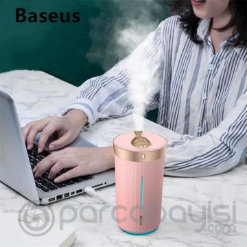 Baseus Whale Araç ve Ev Ultrasonik Hava Nemlendirici Gece Lambası