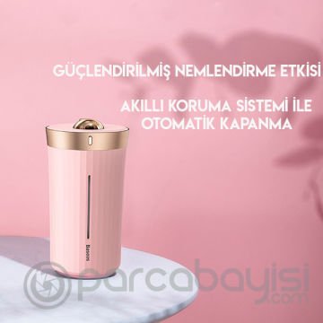Baseus Whale Araç ve Ev Ultrasonik Hava Nemlendirici Gece Lambası