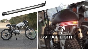 Motosiklet Led Stop - Sinyal Yapıştırmalı Esnek Çubuk (Stop Ve Sinyal Bir Arada)