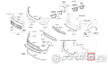 Sorento Bws Sensörü Orjinal | 96890C5500