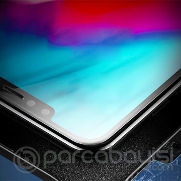 ALLY İPhone 11 ,XR 5D Kavisli Full Tempered Cam Ekran Koruyucu