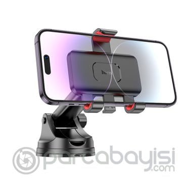 HOCO H22 Otomatik Kelepçe Torpido Üstü Araç içi Telefon Tutucu