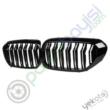 Bmw G30 5 Serisi Ön Böbrek Panjur 2017 Ve Üzeri Uyumlu Piano Black