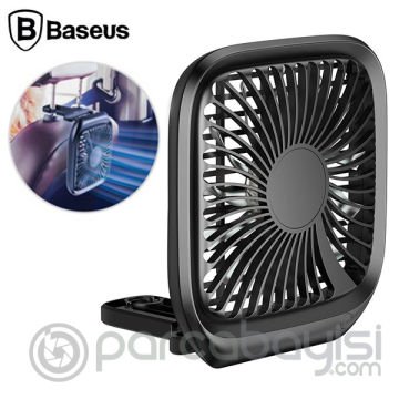 Baseus Foldable Usb Araç Arka Koltuk Vantilatör Fan Soğutucu
