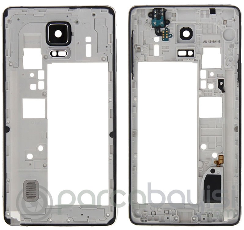 SM Galaxy Note 4 İçin Full Orta Kasa Kamera Lens