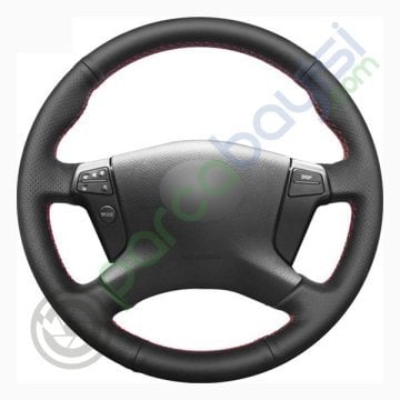Toyota Avensis 2003-07 Araca Özel Dikişli Deri Direksiyon Kılıfı