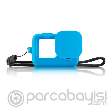 PULUZ GoPro HERO10 - HERO9 için Silikon Koruma Kılıfı Lens Koruma
