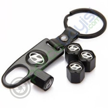 Hyundai Metal Anahtarlık Ve Sibop Kapak Seti 1.Kalite