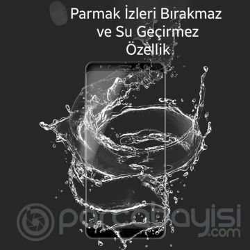 Ally Samsung Galaxy A8 (2018) A530 İçin 3d Full Kırılmaz Cam Ekran Koruyucu