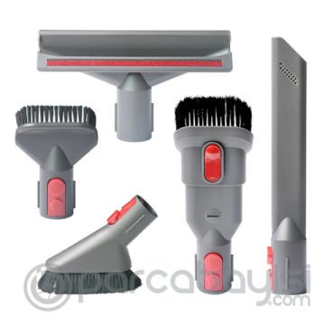 Dyson V7 V8 V10 İçin 5 Parça Fırça Aksesuar Seti