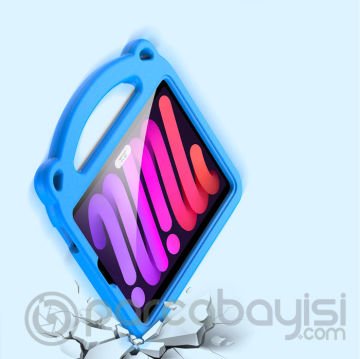 Dux Ducis Panda iPad Mini 6 (2021) Kılıf Çocuk Shockproof Standlı Taşınabilir