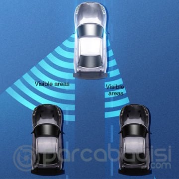 Floveme 2 Adet Mini Geri Görüş Aynası,Kör Nokta Aynası