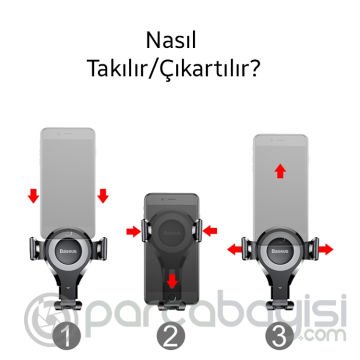 Baseus Osculum Type Gravity Universal Araç Tutucu