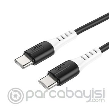 HOCO X82 60W Type-C to Type-C Hızlı Şarj Kablosu Silikon Data Kablosu