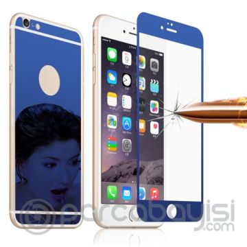 İPhone 6 Plus -6S Plus 19212 On& Arka Renkli Cam Ekran Koruyucu