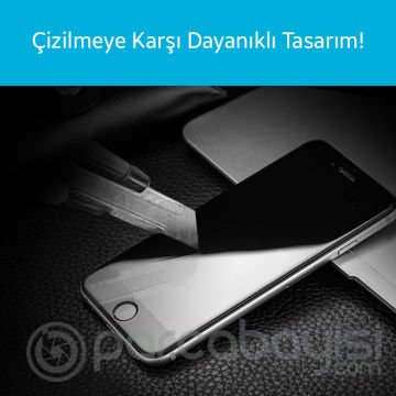 İPhone 6S Plus 4D Kavisli Full Cam Kırılmaz Koruyucu İPhone 6 plus