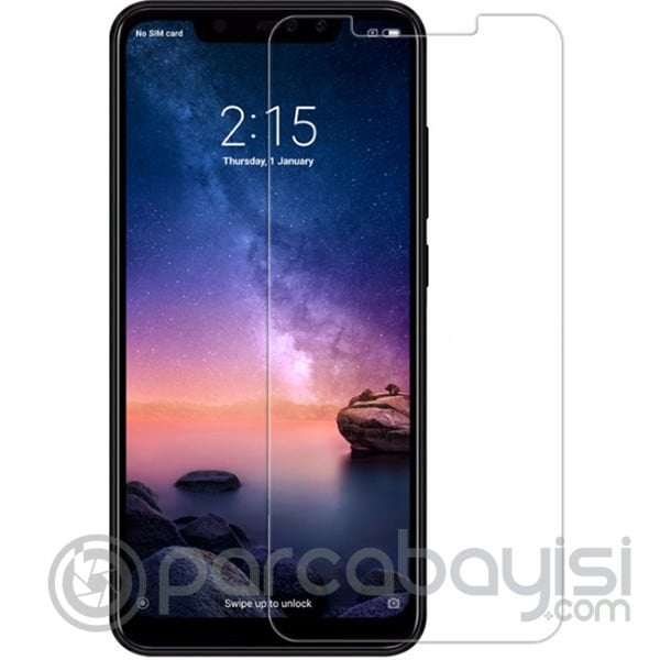 Xiaomi Redmi Note 6 Pro Kırılmaz Cam Ekran Koruyucu